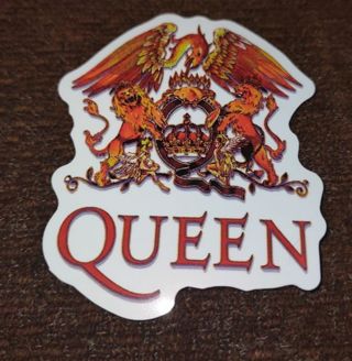Queen band sticker laptop computer Xbox PS4 luggage water bottle cooler guitar