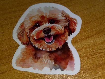 Dog Cute new 1⃣ vinyl sticker no refunds regular mail only Very nice these are all nice