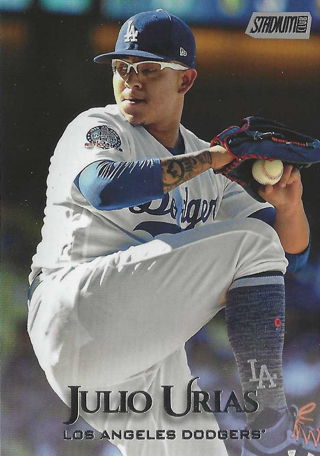 2019 Stadium Club Julio Urias #147