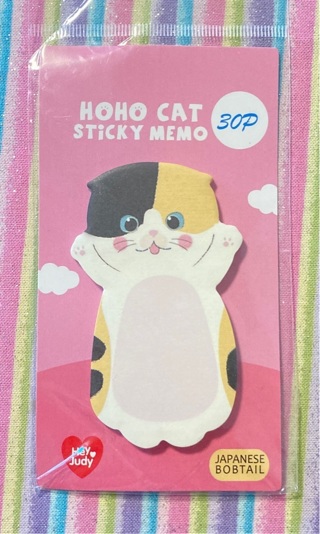 Kawaii cat sticky notes 