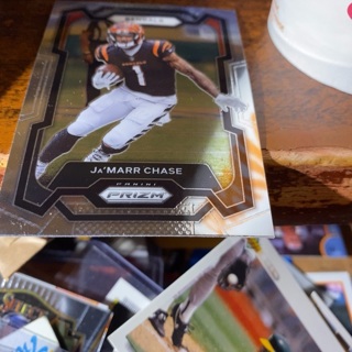 2023 panini prizm ja’marr chase football card 