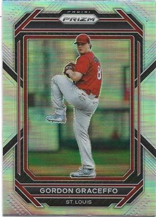 2023 PRIZM GORDON GRACEFFO SILVER REFRACTOR ROOKIE CARD