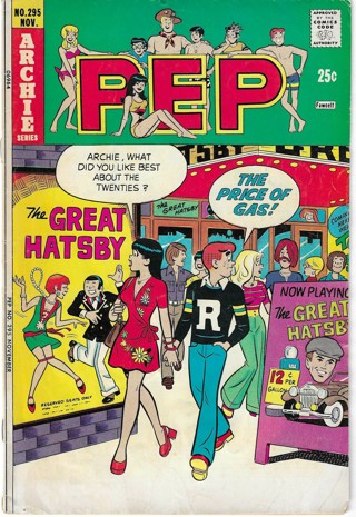 Archie Series Comic No. 295 November 1974 PEP