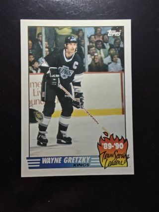 Los Angeles Kings Wayne Gretzky Hockey Card