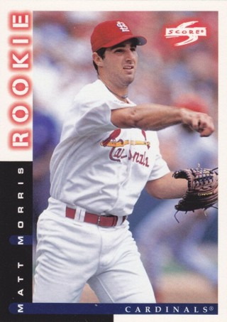 Matt Morris 1998 Score Rookie St. Louis Cardinals
