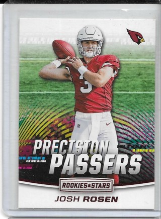 Josh Rosen 2018 Rookies & Stars Precision Passers #PP20