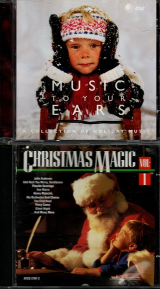 Pair of Christmas/Holiday CDs by Various Artists, Orchestras