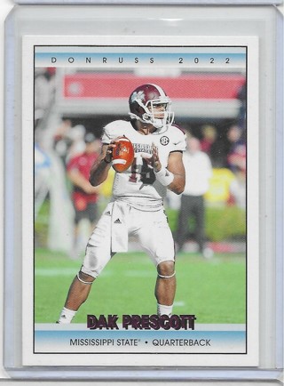 Dak Prescott 2022 Chronicles Draft Donruss Retro Pink #6