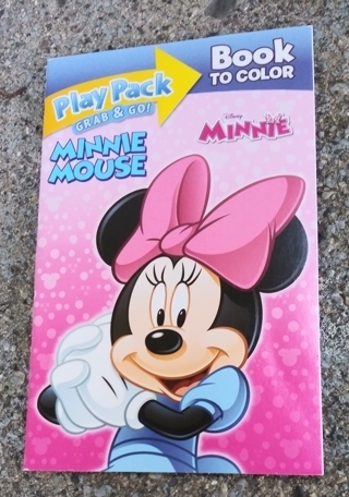 DISNEY MINNIE MOUSE AND DAISY DUCK SMALL COLORING BOOK WITH STICKERS USE YOUR OWN CRAYONS STYLE 2