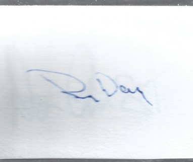 Bud Daley 1955-64 Athletics Yankees Indians All-Star WS Champ Signed Index Card