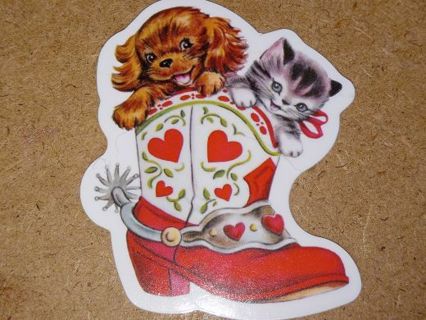 Cute one new nice vinyl lab top sticker no refunds regular mail high quality!
