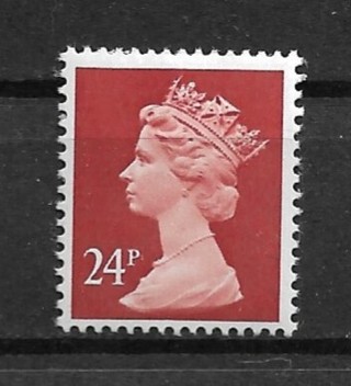 1989 Great Britain Machins #MH125 Queen Elizabeth 24p MNH