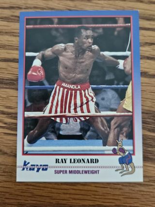1991 Kayo boxing trading card.