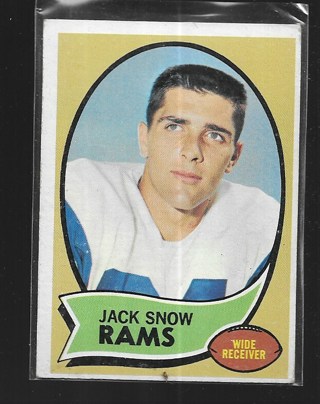 1970 TOPPS JACK SNOW #44