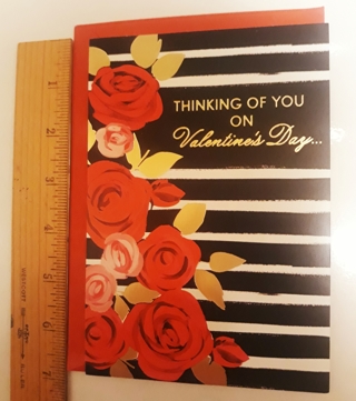 ❤️ Valentine's Day Card (with Envelope) + BONUS Stickers ❤️