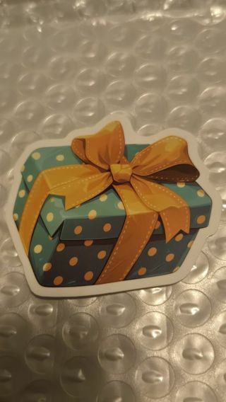 Gift Box Christmas Sticker