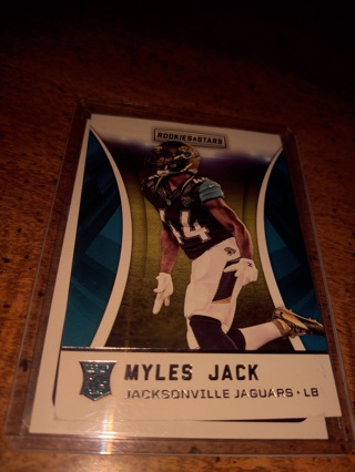 Two Card Lot football  Myles Jack, both rookies jaguars 