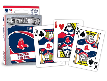 Officially Licensed MLB Gear Boston Red Sox Playing Cards
