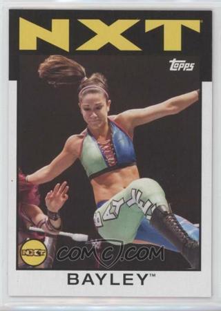 BAYLEY 2016 WWE TOPPS HERITAGE NXT RC ROOKIE WRESTLING CARD