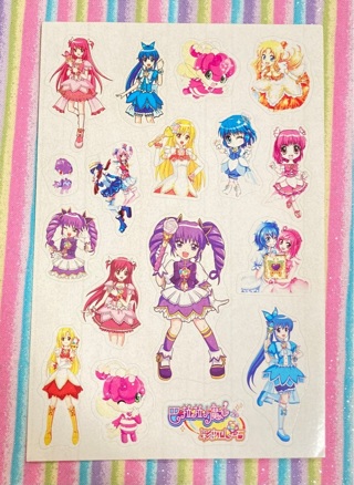 Kawaii Anime sticker sheet 