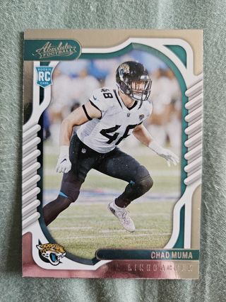 2022 Panini Absolute Rookie Chad Muma