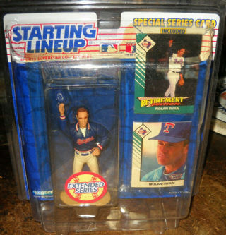 1993 Nolan Ryan MLB Starting Lineup Retirement Edition Action Figure