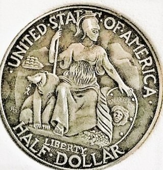 1935 San Diego Half Dollar, Great Condition,Used with Little Wear, Refundable, Insured