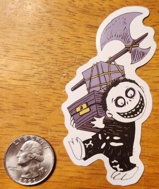 Nightmare Before Christmas Sticker