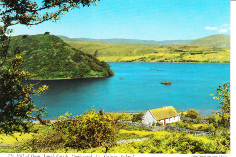 Vintage Postcard Hill of Doon, Galway, Ireland