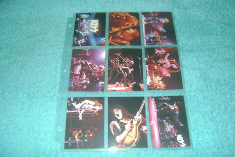 Kiss MINT Collector's Trading cards in sleeve