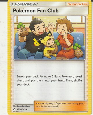 Pokemon Card: Pokemon Fan Club