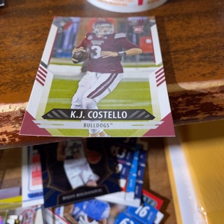 2021 score k.j.Costello rookie football card 