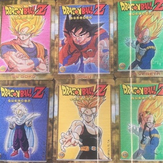 Dragon ball Z 1989 Serie Gold cards  