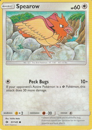 Pokemon Card: Spearow