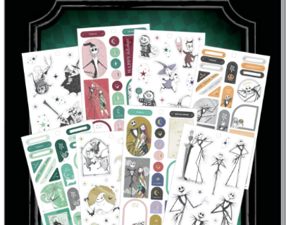 45 Nightmare Before Christmas Planner Stickers  