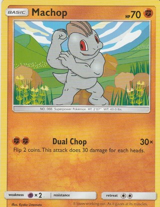 Pokemon Card: Machop