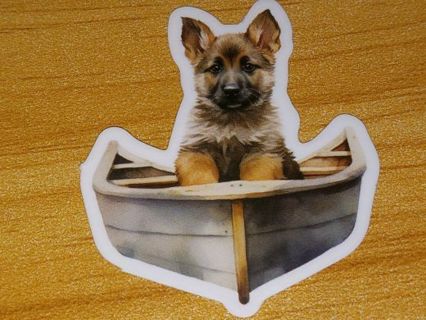 Dog Cute vinyl lap top sticker no refunds regular mail very nice quality