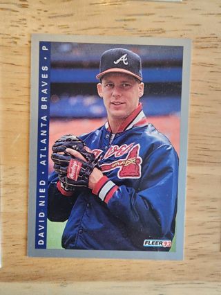 93 Fleer David Nied #9