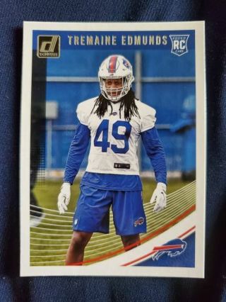 2018 Donruss Rookie Tremaine Edmunds