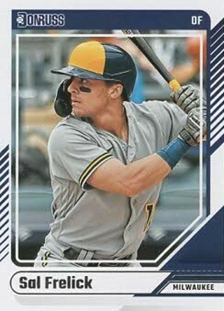 2024 Donruss Sal Frelick Milwaukee Brewers #56!