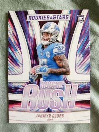 2023 Panini Rookies & Stars Rookie Rush Jahmyr Gibbs