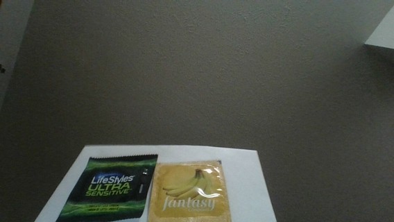 1 - lifestyles ultra sensitive condom- 1 - banana scented condom