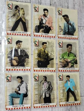 9 Elvis Cards 2006