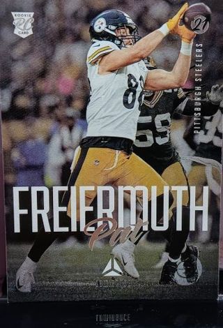 2021 CHORONICLES LUMINANCE PAT FREIERMUTH ROOKIE RC # 224 PITTSBURGH STEELERS