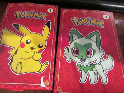 2 Pokémon Box set #1 and #3 