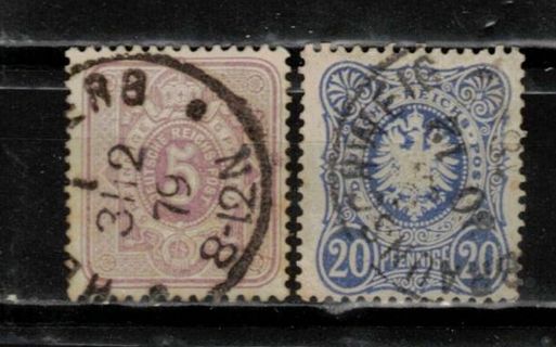 Germany Early Stamps 1875-77