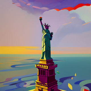 Listia Digital Collectible: Liberty Island