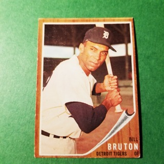 1962 - TOPPS BASEBALL CARD NO. 335 - BILL BRUTON - TIGERS