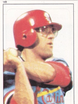 Darrell Porter 1983 Topps Stickers (148) St. Louis Cardinals