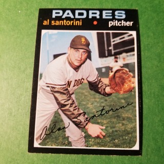 1971 Topps Vintage Baseball Card # 467 -  AL SANTORINI - PADRES - NRMT/MT